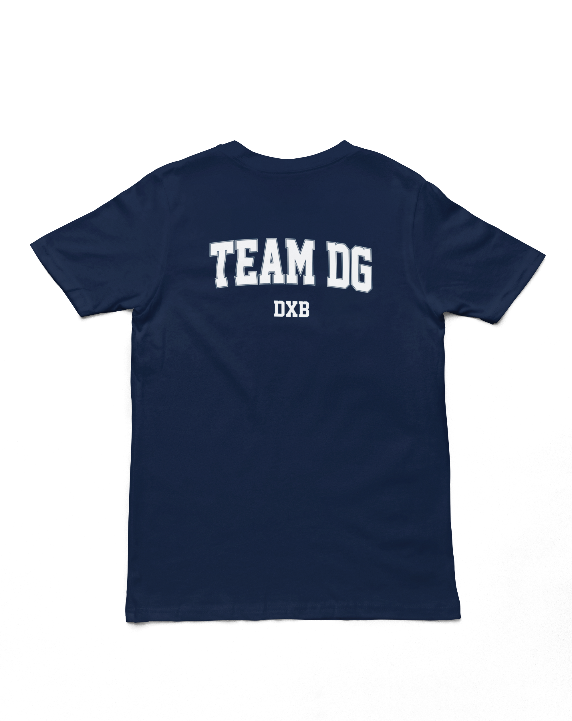 "TEAM DG DXB" - Shirt Man (Weiss/Weiss)