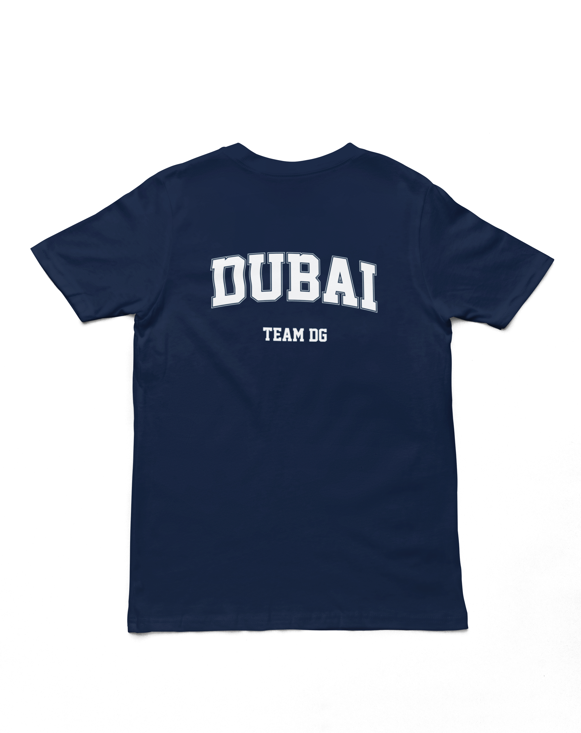 "DUBAI Team DG" - Shirt Man (Weiss/Weiss)