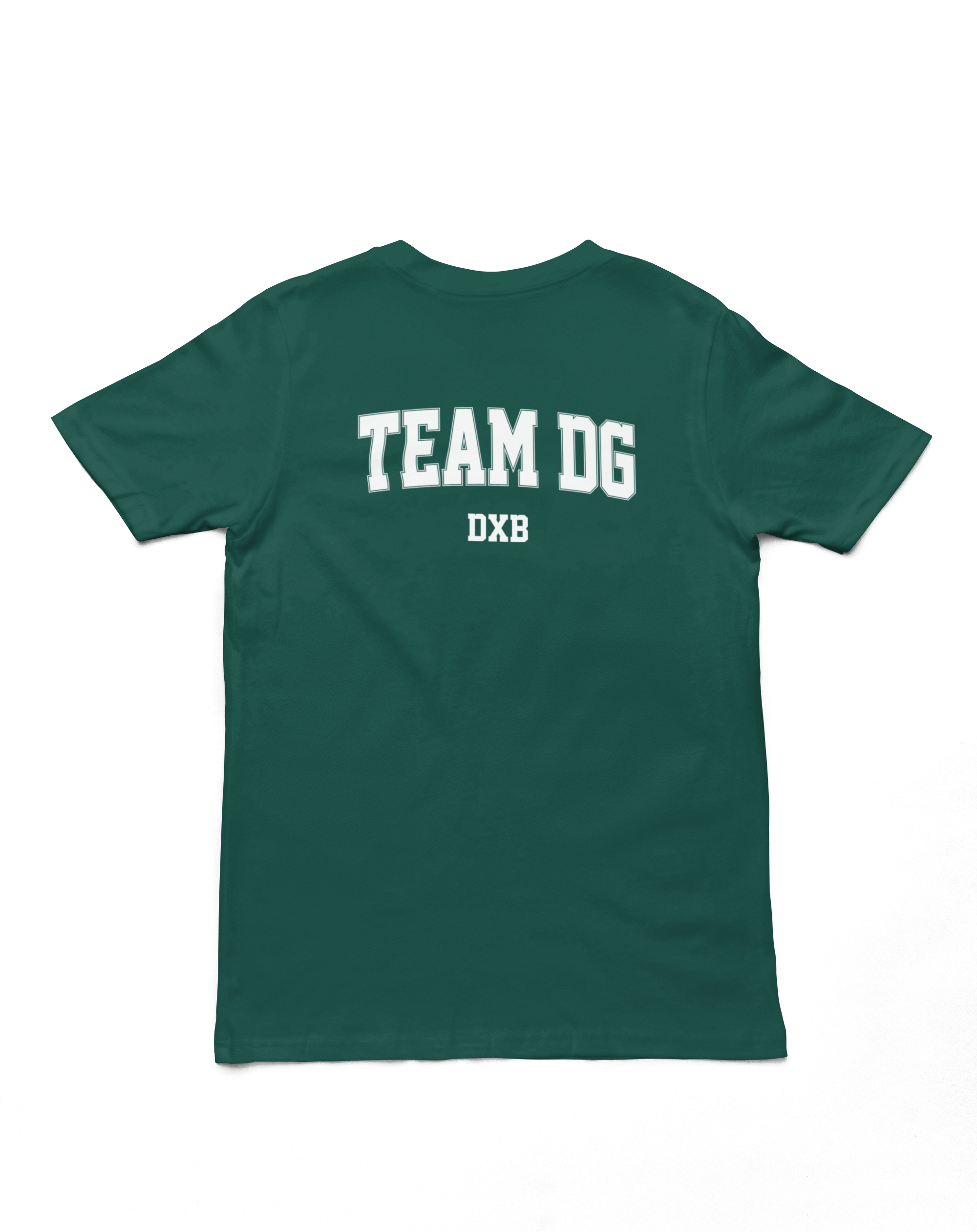 "TEAM DG DXB" - Shirt Man (Weiss/Weiss)