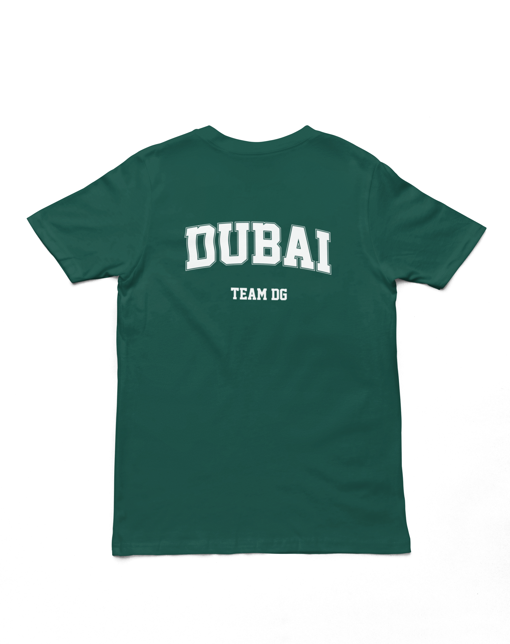 "DUBAI Team DG" - Shirt Man (Weiss/Weiss)