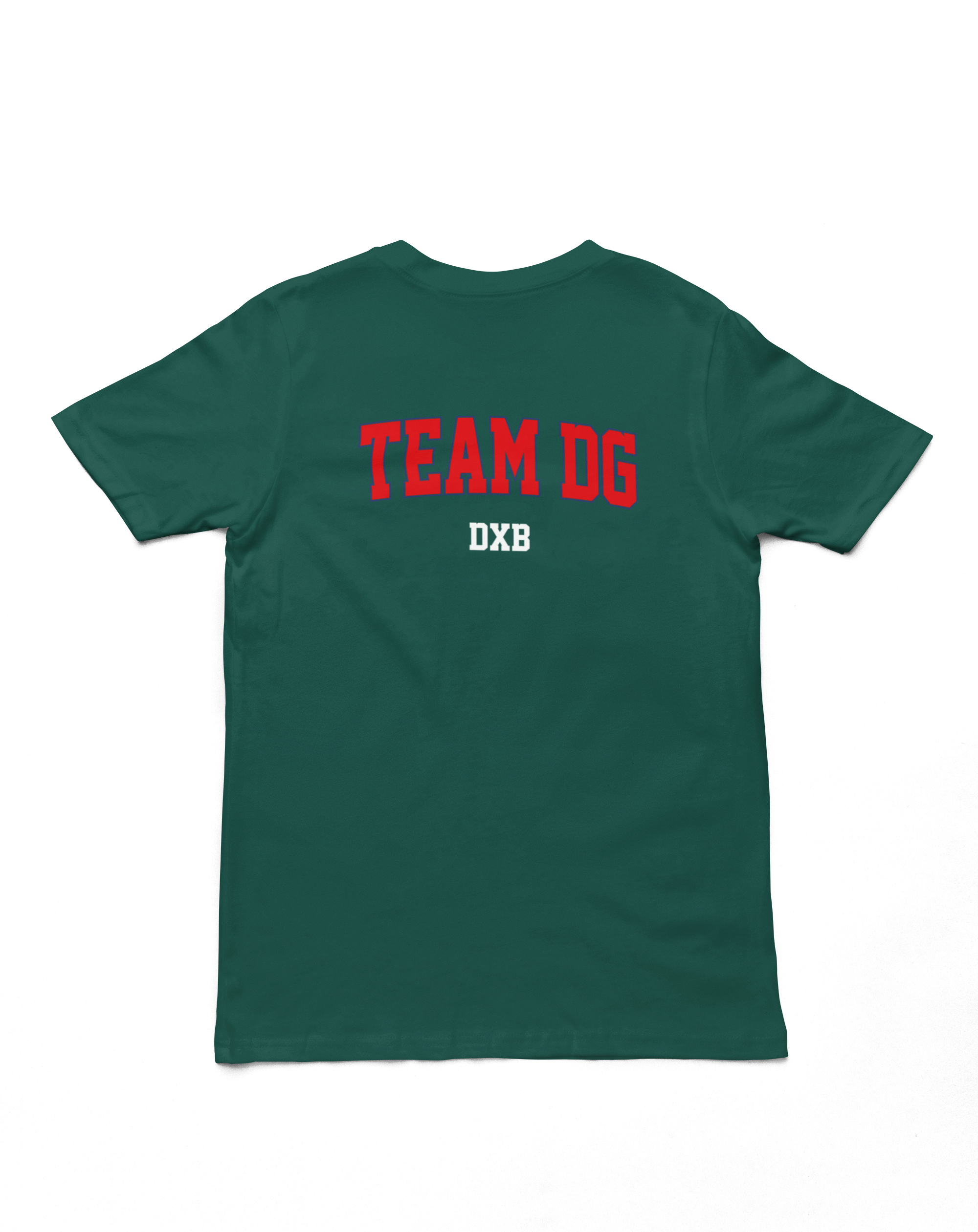 "TEAM DG DXB" - Shirt Man (Blau/Rot)