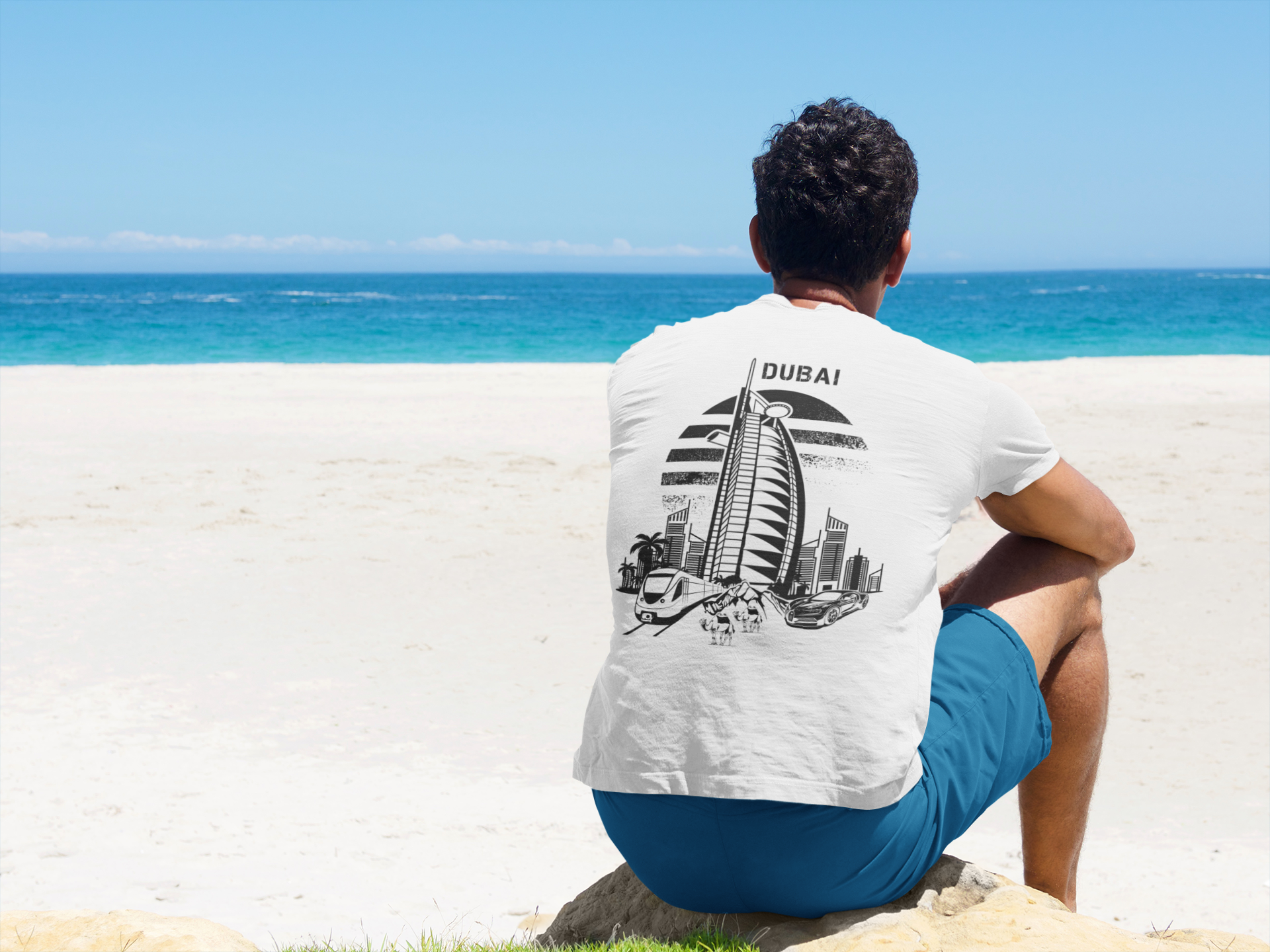 "Dubai City Burj Al Arab " - Shirt Unisex