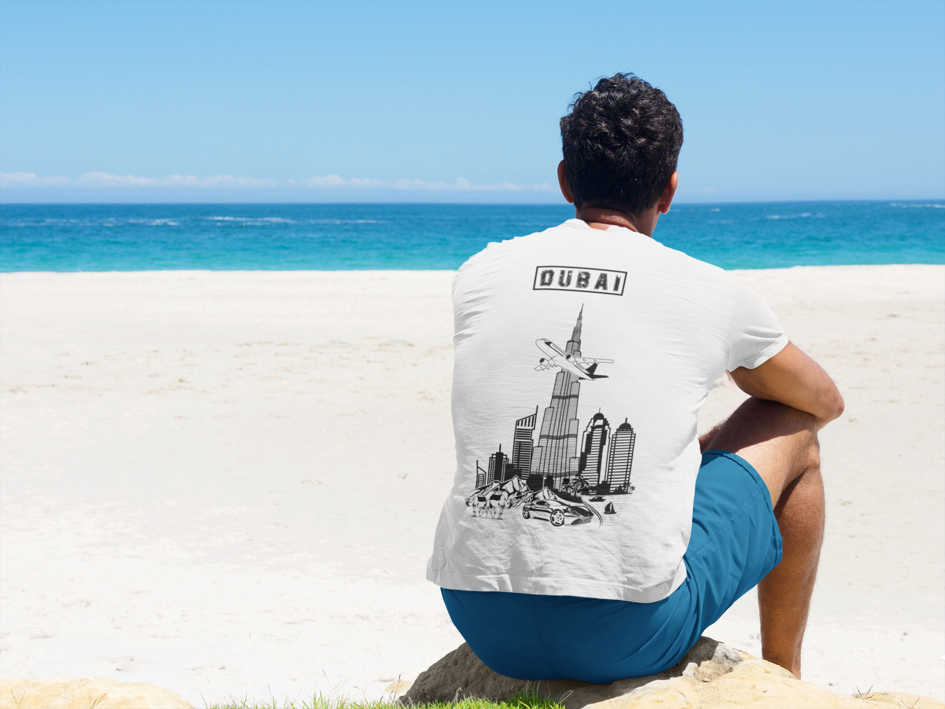 "Dubai City Burj Khalifa" - Shirt Unisex