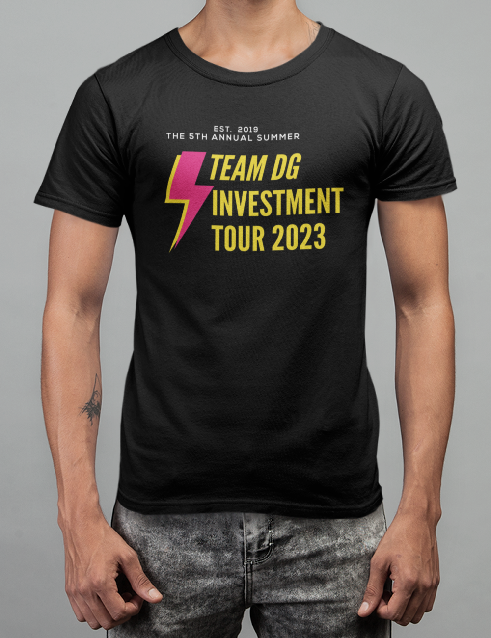 "TEAM DG Flash Investment Tour 2023" - Shirt Unisex