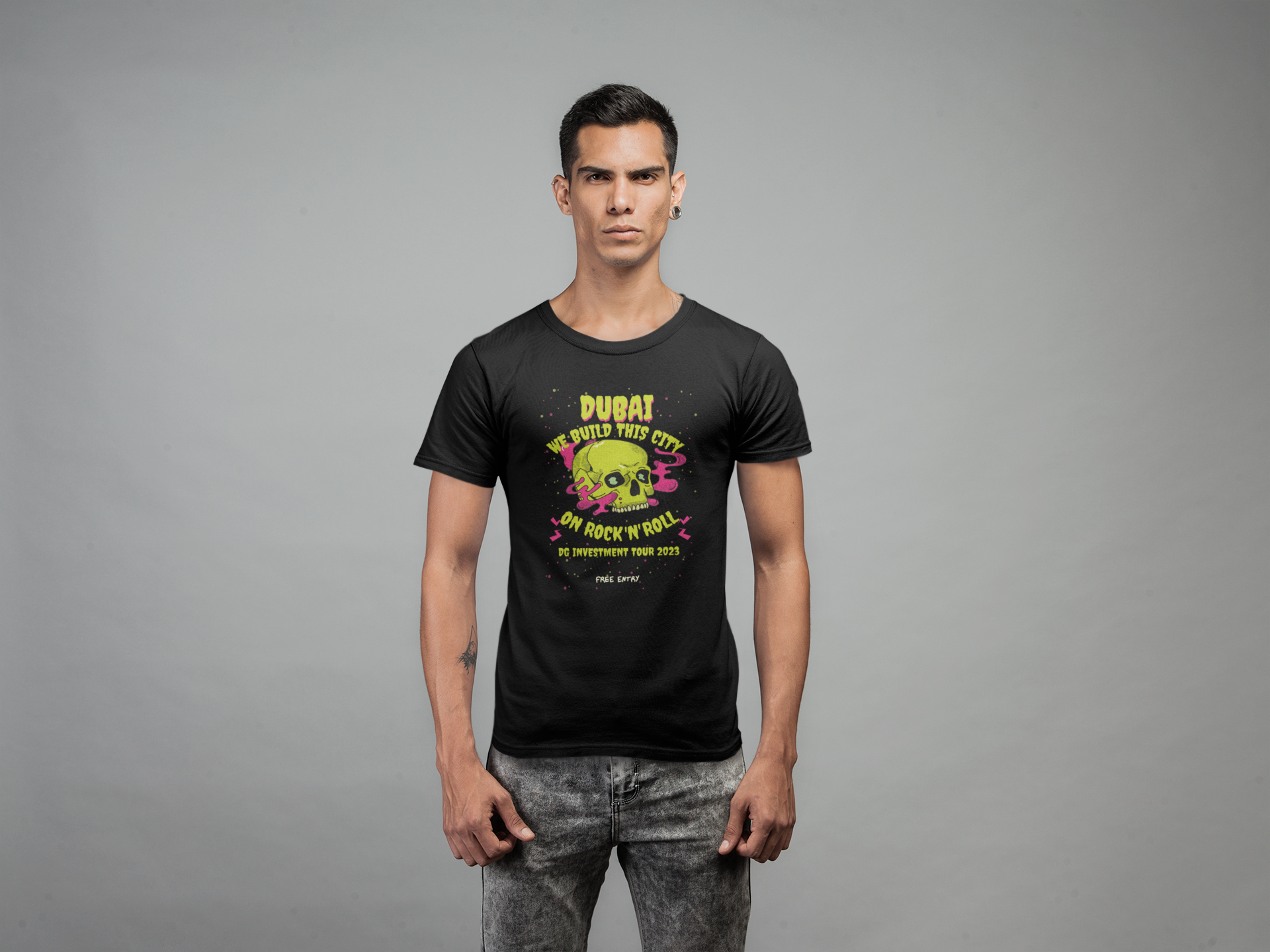 "We build this City on Rock´n´roll - Investment Tour 2023" - Shirt Unisex