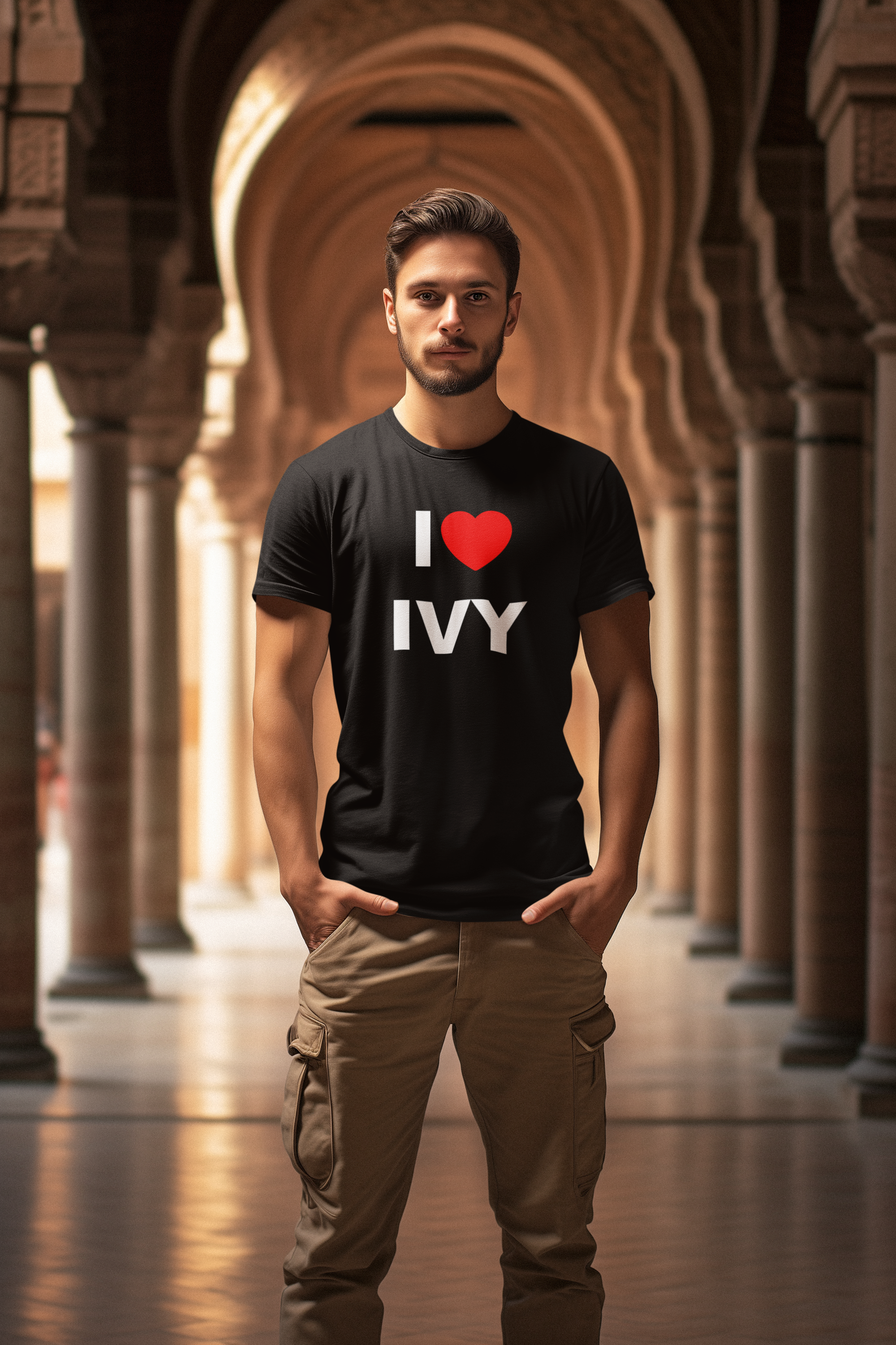 I Love IVY - Shirt Man