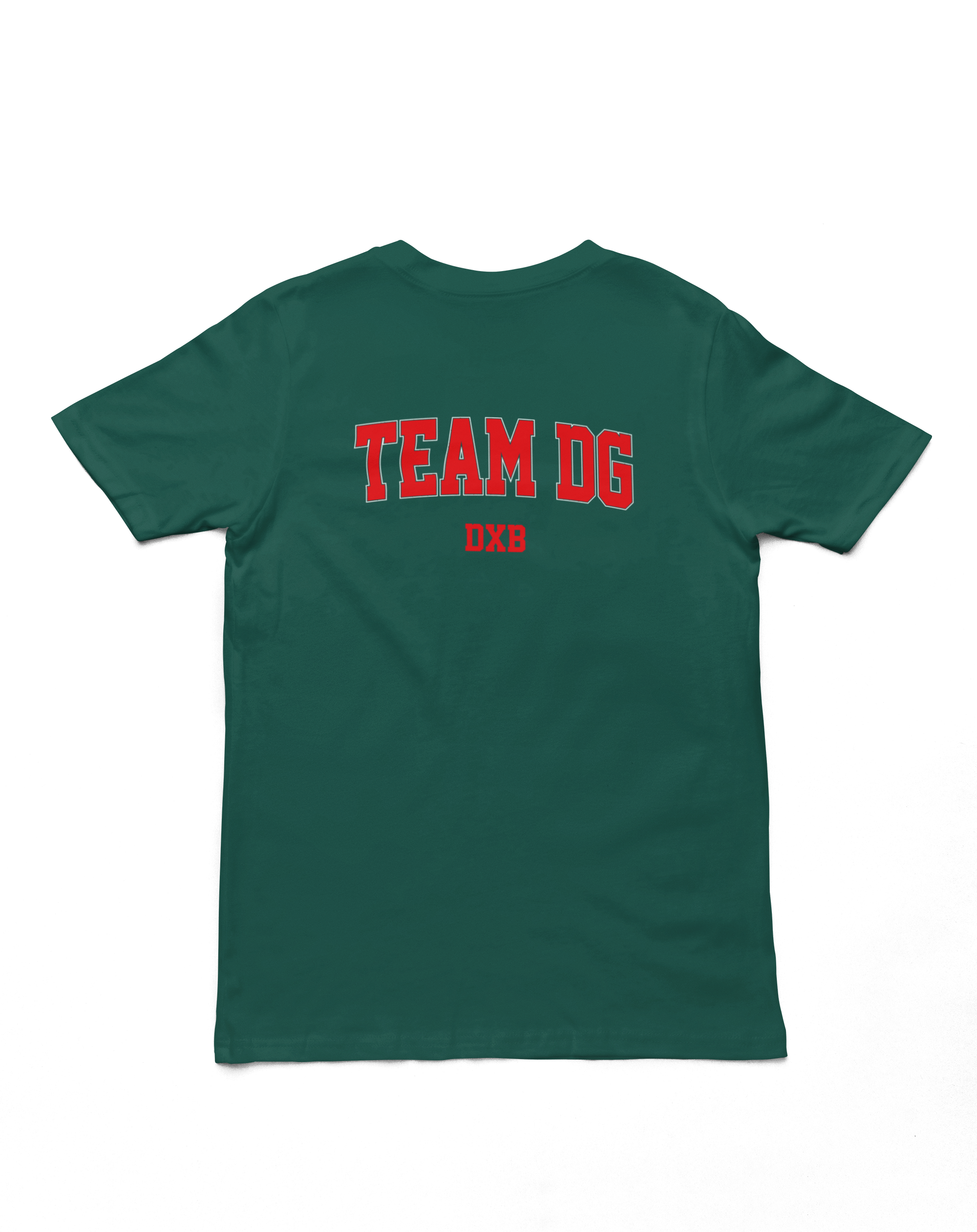 "TEAM DG DXB" - Shirt Man (Rot/Weiss)