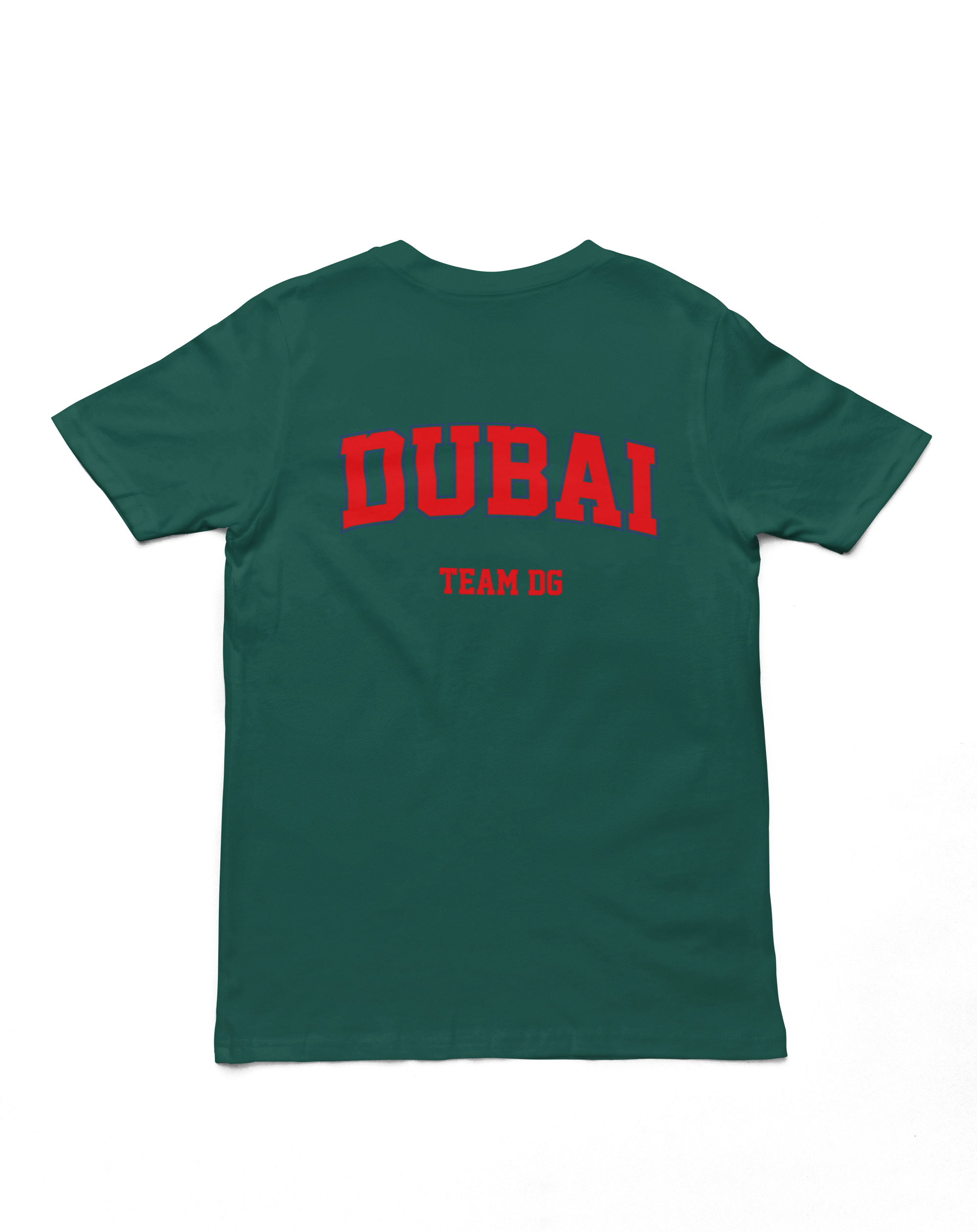 "DUBAI Team DG" - Shirt Man (Blau/Rot)