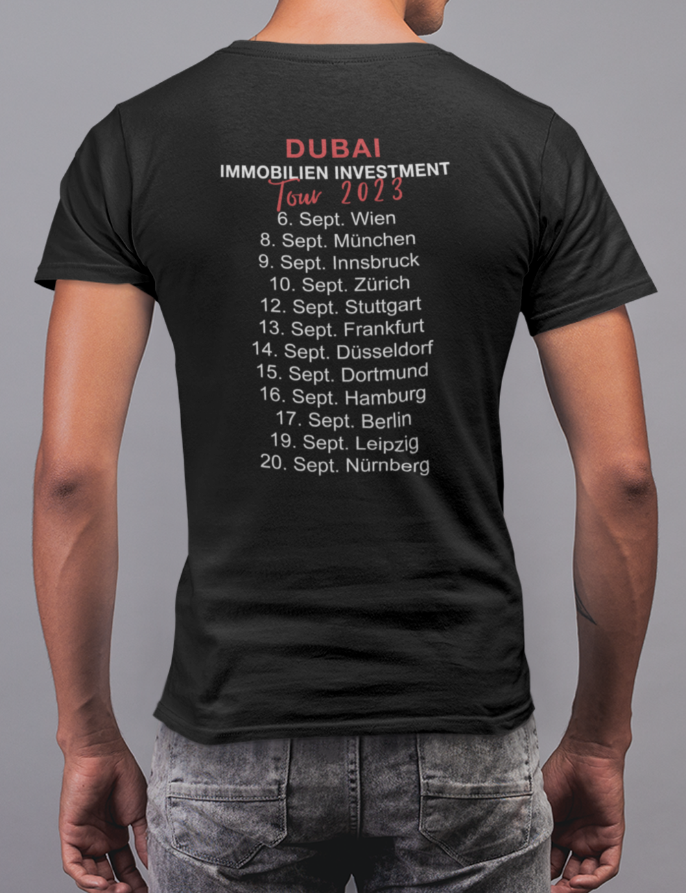 "TEAM DG Investment Tour 2023" - Shirt Unisex