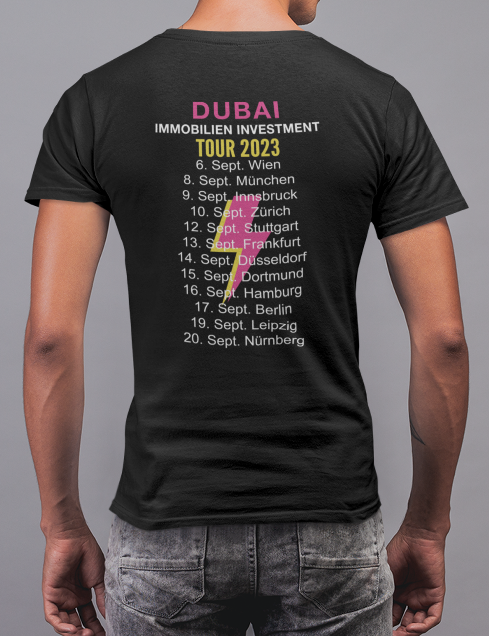 "TEAM DG Flash Investment Tour 2023" - Shirt Unisex